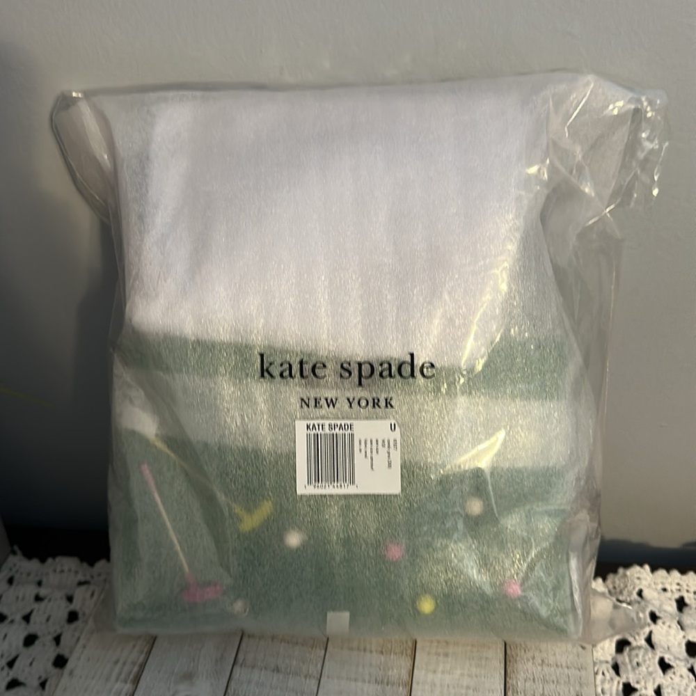 Nwt Kate spade small fabric Sam icon astroturf golf crossbody bag - Picture 10 of 10